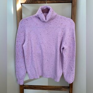 Cozy Pink Turtleneck Sweater